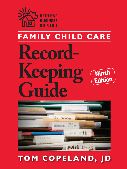 Title details for Family Child Care Record-Keeping Guide by Tom Copeland - Available